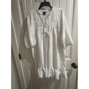 Ulla Popken Plus Sz 16/18 White Dress. Lovely